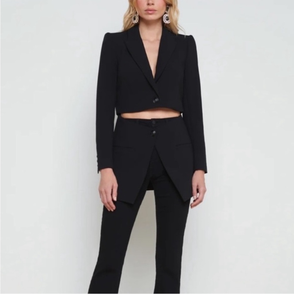 NWT L'AGENCE Elegant Black Blazer